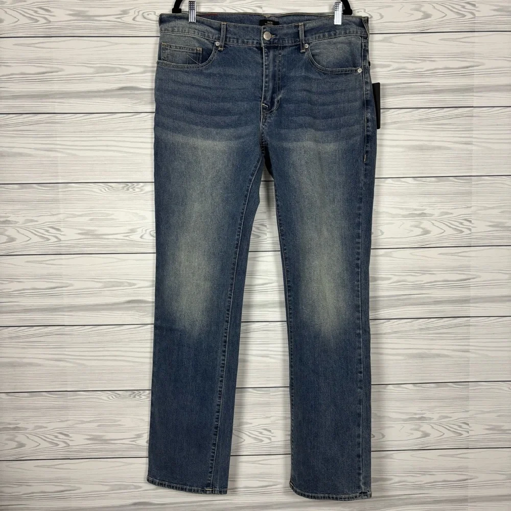 True Religion Men’s Ricky Relaxed Straight Jeans Size 36X34 NWT - Picture 4 of 16
